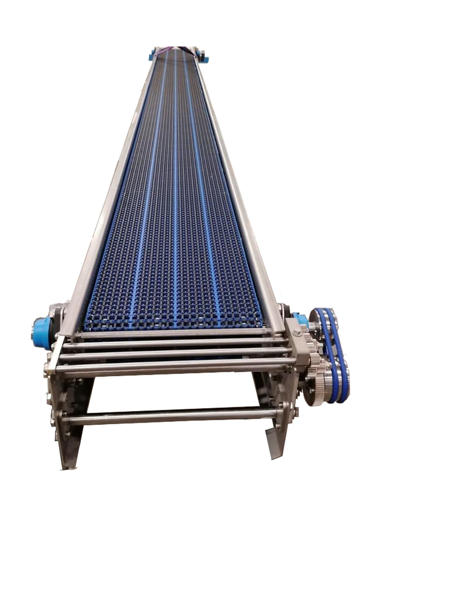 Rechte baan band van derden uitgesneden