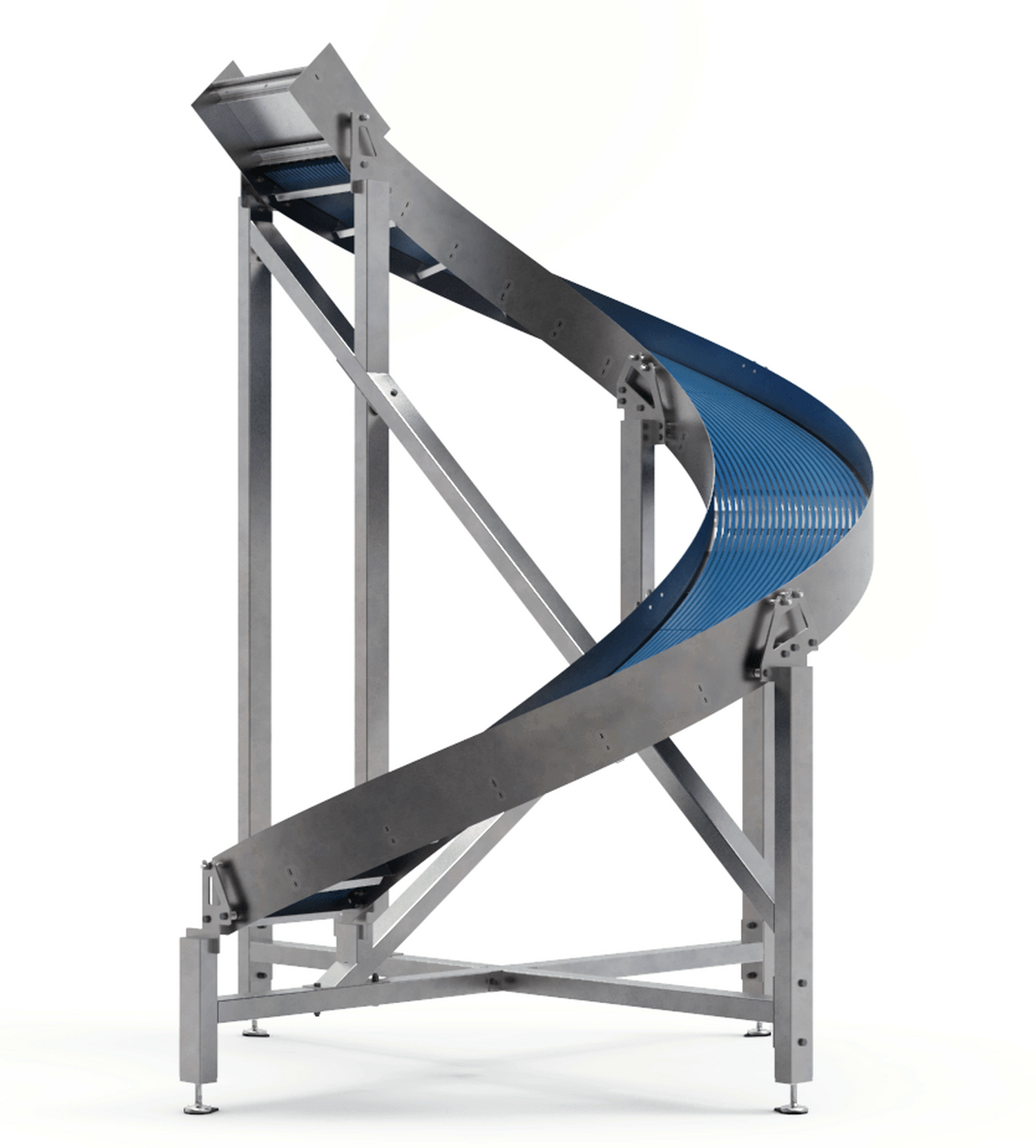 Sliding spiral hygienic